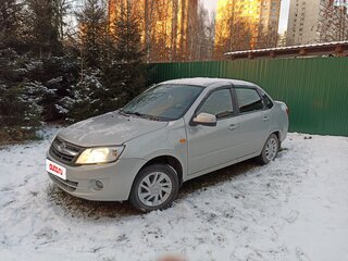 2012 Lada (ВАЗ) Granta I, серебристый, 450000 рублей, вид 1