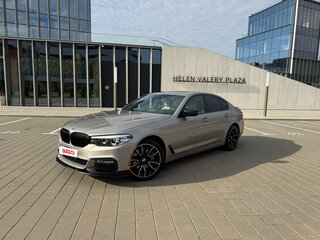2018 BMW 5 серии 530i xDrive VII (G30/G31/G38), золотистый, 2400000 рублей, вид 3