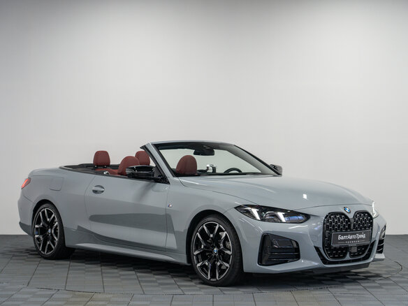 2025 BMW 4 серии 430i G22, G23, G26 Рестайлинг, серый - вид 5