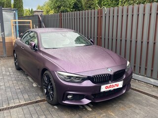 2019 BMW 4 серии 420i F32/F33/F36 Рестайлинг, фиолетовый, 3800000 рублей, вид 1