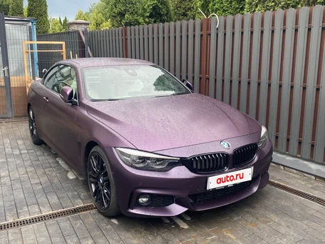 2019 BMW 4 серии 420i F32/F33/F36 Рестайлинг, фиолетовый, 3900000 рублей, вид 1