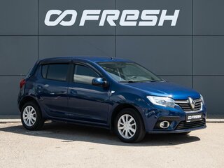 2019 Renault Sandero II Рестайлинг, синий, 1220000 рублей, вид 1
