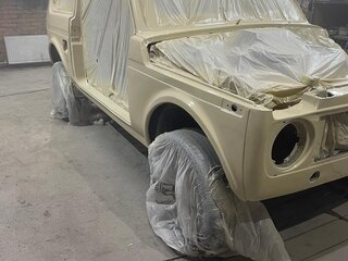 1998 Lada (ВАЗ) 2121 (4x4) Фора I Рестайлинг, бежевый, 350000 рублей, вид 4