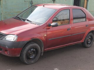 2009 Renault Logan I, красный, 390000 рублей, вид 1