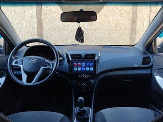 2014 Hyundai Solaris I, синий, 590000 рублей, вид 4