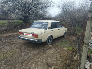 1989 Lada (ВАЗ) 2107, бежевый, 90000 рублей, вид 5