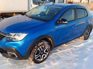 2020 Renault Logan Stepway II Рестайлинг, синий, 1199000 рублей, вид 3
