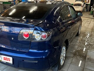 2008 Mazda 3 I (BK) Рестайлинг, синий, 280000 рублей, вид 4