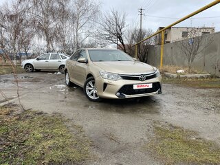 2011 Toyota Camry VII (XV50), золотистый, 1110000 рублей, вид 3