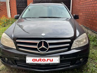 2009 Mercedes-Benz C-Класс 200 III (W204), чёрный, 800000 рублей, вид 1