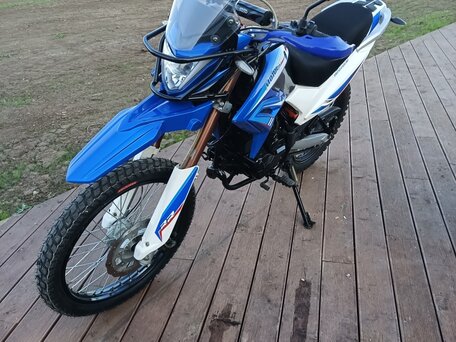 2021 Motoland XR250 Enduro, синий, 148000 рублей, вид 2