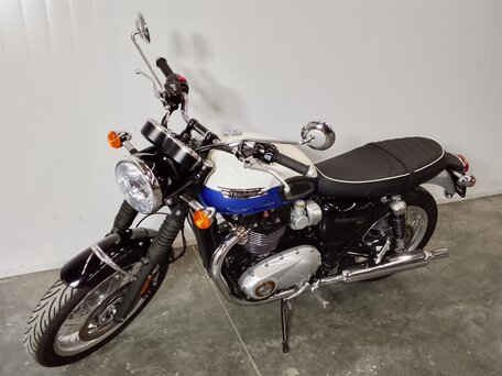 2023 Triumph Bonneville T120, белый, 1277000 рублей, вид 2