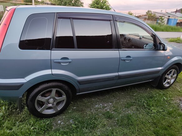 2008 Ford Fusion I Рестайлинг, голубой, 450000 рублей - вид 2