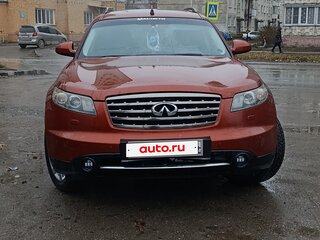 2007 Infiniti FX35 I (S50) Рестайлинг, оранжевый, 1100000 рублей, вид 1