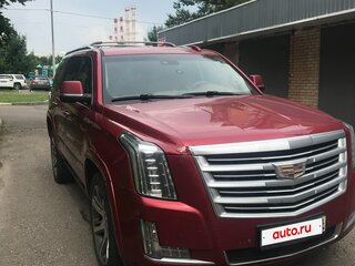 2015 Cadillac Escalade IV, красный, 3190000 рублей, вид 2