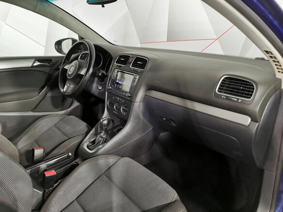 2012 Volkswagen Golf VI, синий - вид 11