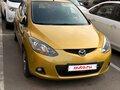 2008 Mazda 2 II (DE), жёлтый - вид 4
