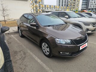 2019 Skoda Rapid I Рестайлинг, коричневый, 1150000 рублей, вид 3