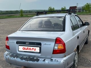 2007 Hyundai Accent ТагАЗ II, серебристый, 220000 рублей, вид 4