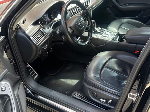 2016 Audi A6 IV (C7) Рестайлинг, чёрный, 1970000 рублей - вид 5