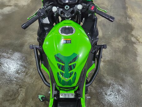 2019 Kawasaki Ninja 400, зелёный, 500000 рублей, вид 2