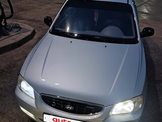 2006 Hyundai Accent ТагАЗ II, серебристый, 315000 рублей, вид 2