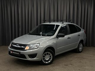 2018 Lada (ВАЗ) Granta I Рестайлинг, серебристый, 449999 рублей, вид 1