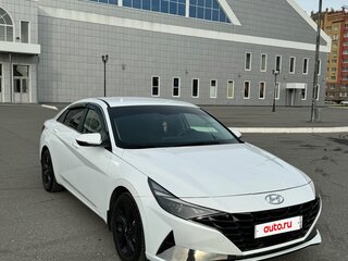 2021 Hyundai Elantra VII (CN7), белый, 2150000 рублей, вид 2