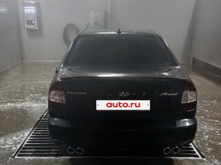 2005 Hyundai Accent ТагАЗ II, чёрный, 420000 рублей, вид 5