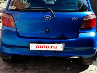 2001 Toyota Vitz I (P10), синий, 400000 рублей, вид 4