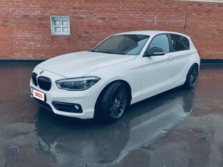 2015 BMW 1 серии 118i II (F20/F21) Рестайлинг, белый, 1600000 рублей, вид 1