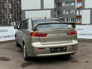 2008 Mitsubishi Lancer X, бежевый, 390000 рублей, вид 4