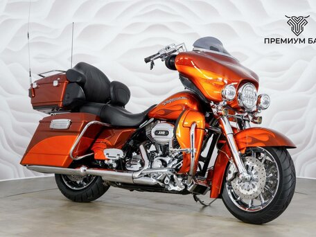 2010 Harley-Davidson CVO, оранжевый, 1210000 рублей, вид 5