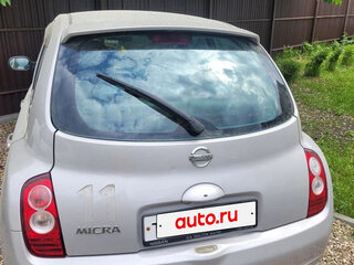 2007 Nissan Micra III (K12), серебристый, 790000 рублей, вид 4