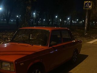 1998 Lada (ВАЗ) 2107, красный, 120000 рублей, вид 1