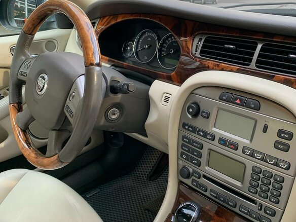2008 Jaguar X-Type I Рестайлинг, серый, 1600000 рублей - вид 7