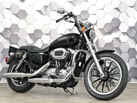2007 Harley-Davidson Sportster 1200, чёрный, 727000 рублей, вид 1