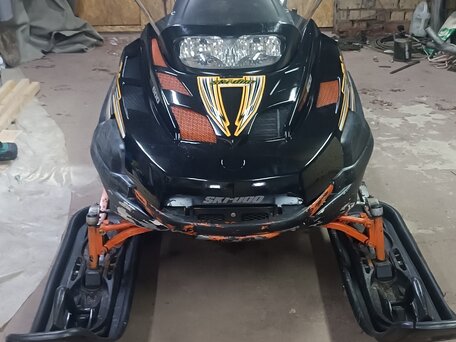 2009 BRP Ski-Doo Skandic 600, чёрный, 500000 рублей, вид 2