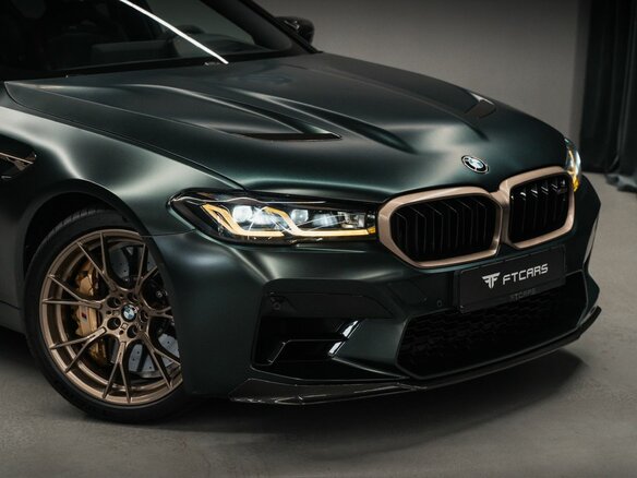 2021 BMW M5 CS VI (F90) Рестайлинг, зелёный - вид 1