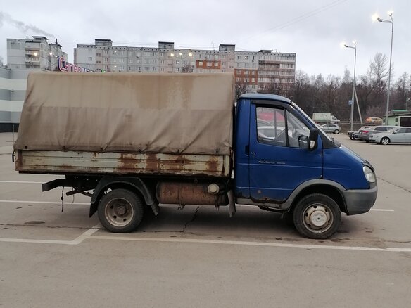 2010 ГАЗ ГАЗель (3302), синий, 450000 рублей - вид 3