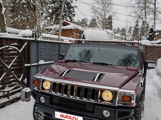 2007 Hummer H2 I, красный, 4950000 рублей, вид 1