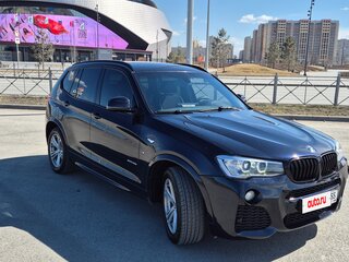 2014 BMW X3 20i xDrive II (F25) Рестайлинг, чёрный, 2350000 рублей, вид 3