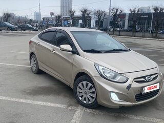 2012 Hyundai Solaris I, бежевый, 399999 рублей, вид 2
