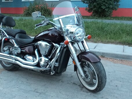 2004 Kawasaki VN2000 Vulcan, красный, 750000 рублей, вид 3