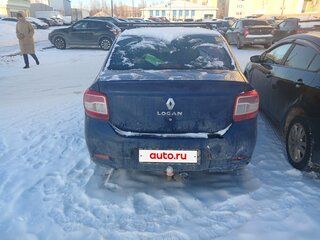 2014 Renault Logan II, синий, 320000 рублей, вид 2