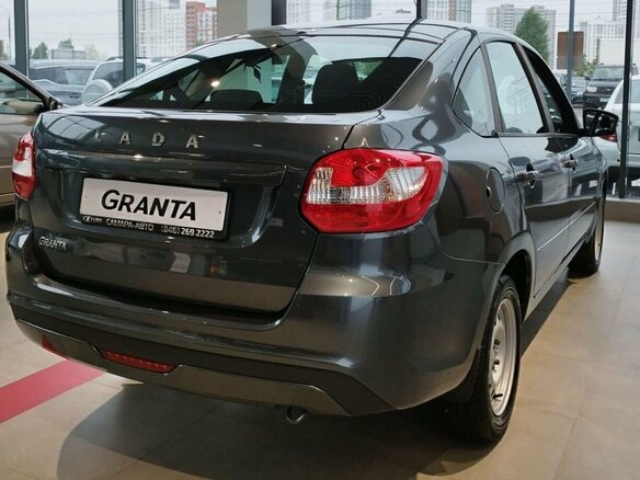 2026 Lada (ВАЗ) Granta I Рестайлинг, серый - вид 1