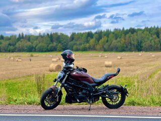 2024 Benelli 502 C, красный, 535000 рублей, вид 2
