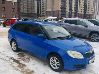 2008 Skoda Fabia II, синий, 400000 рублей, вид 1