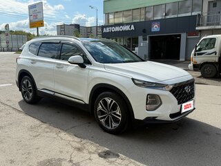 2020 Hyundai Santa Fe IV, белый, 3850000 рублей, вид 3