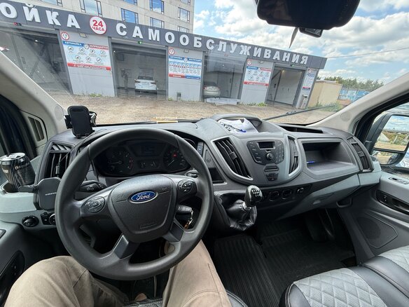 2015 Ford Transit, синий, 1550000 рублей - вид 10
